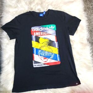 Adidas Originals LABEL TEE COTTON trefoil Shirt superstar Men’s Large